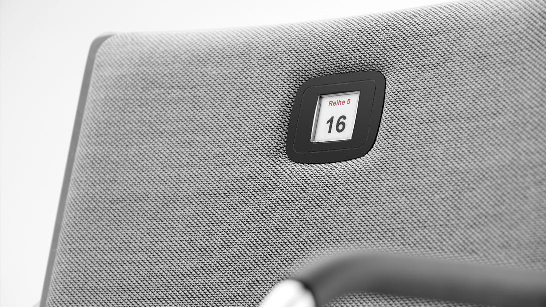 Interactive seat numbering