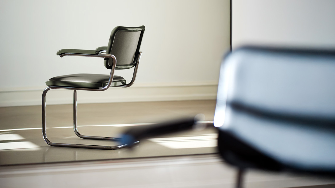 Freischwinger-Stühle Neuinterpretation für Thonet