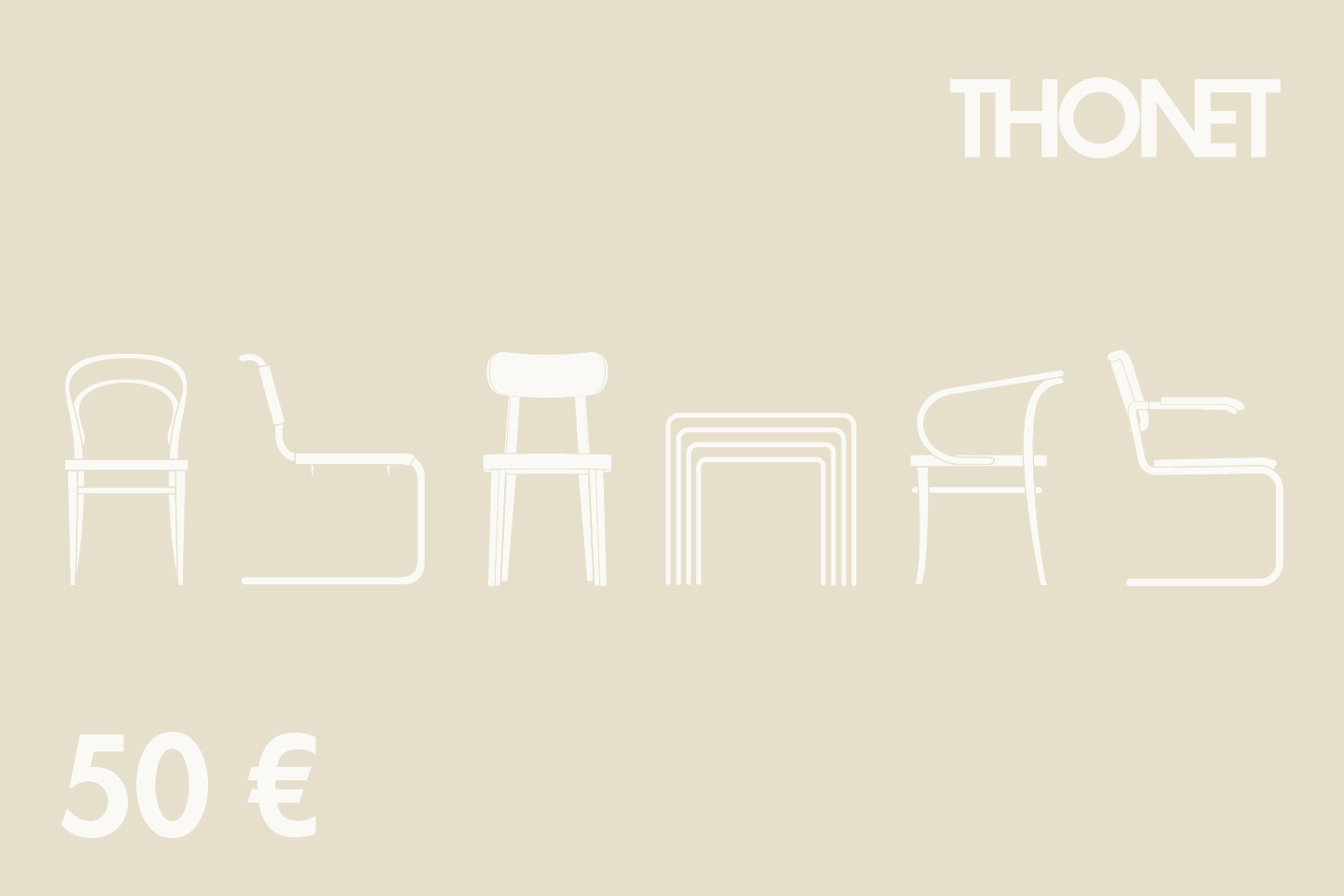 THONET | 50€ Gutschein
