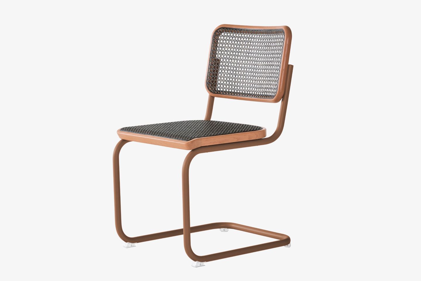 THONET S 32 V DARK MELANGE | Freischwinger S 32 ohne Armlehnen